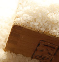 自家栽培のお米は大人気。